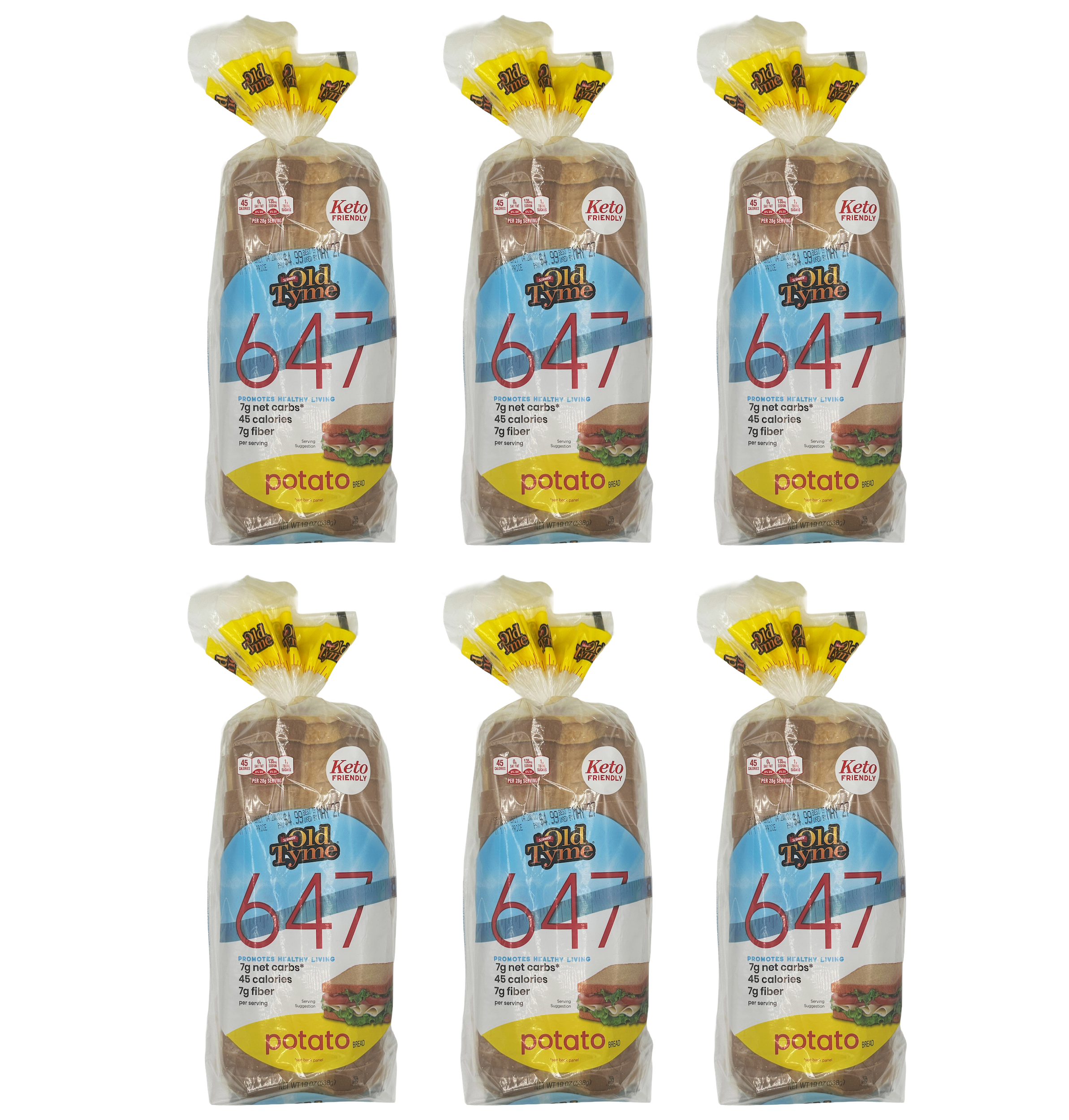 #Flavor_Potato Bread #Size_6-Pack