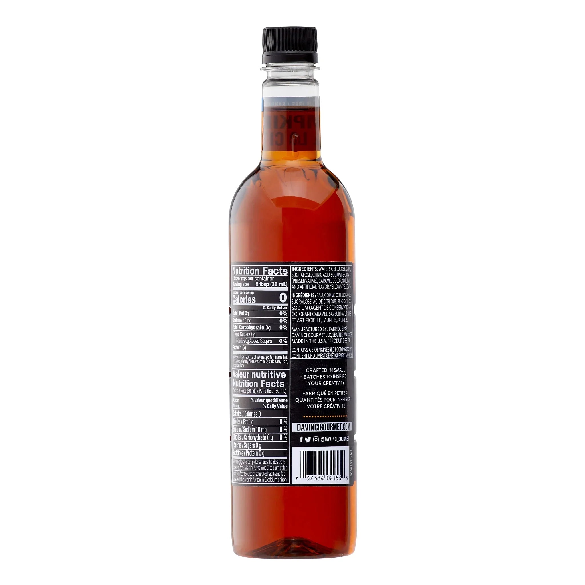 #Flavor_Pumpkin Pie #Size_One Bottle (750ml/25.4 fl oz.)