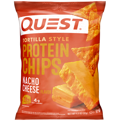 Quest Tortilla Style Protein Chips - Nacho Cheese