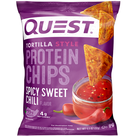 Quest Tortilla Style Protein Chips - Spicy Sweet Chili
