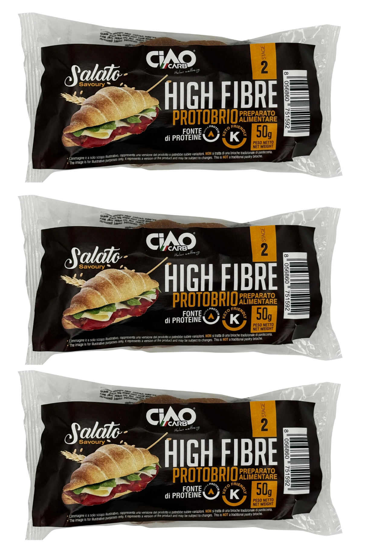 #Flavor_Savoury #Size_3 croissants