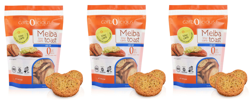 Carbolicious Low Carb Melba Toast
