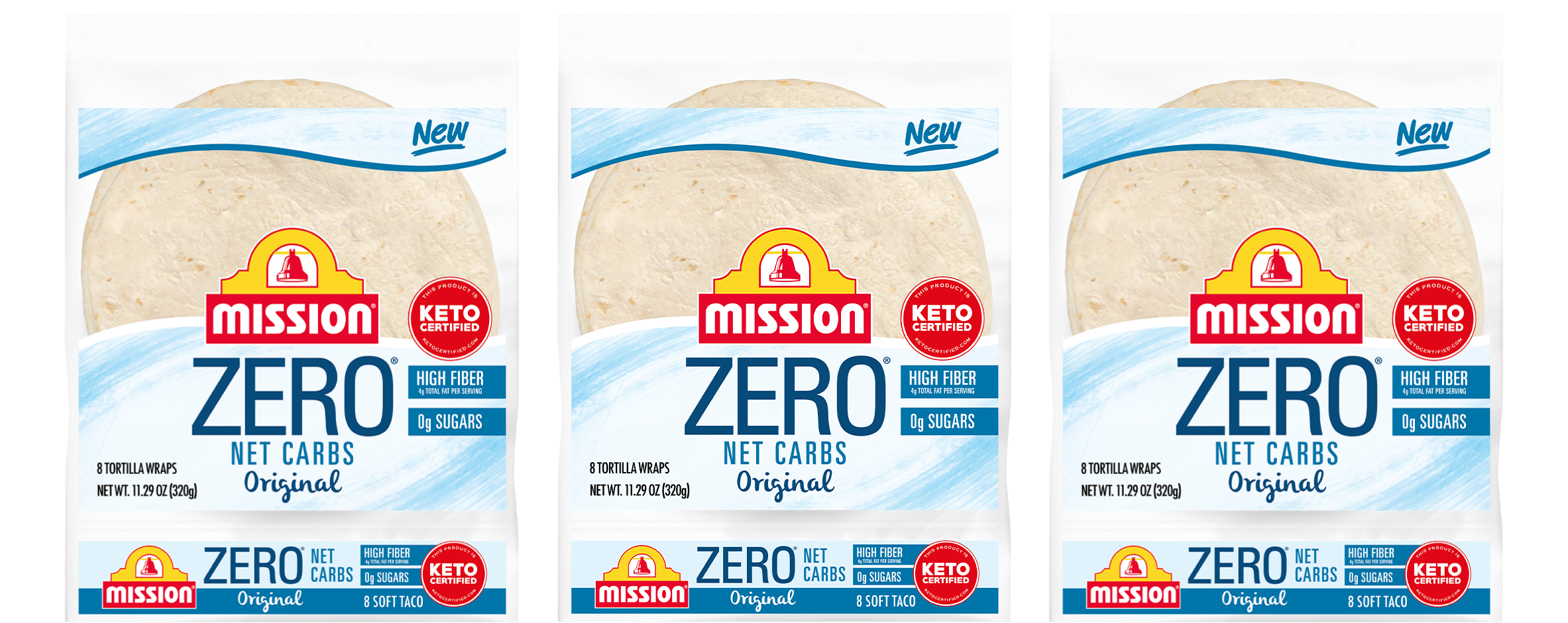 #Flavor_Soft Taco, Original (8 tortillas), 11.29 oz (CLEARANCE: Best by July 28, 2025) #Size_3-Pack