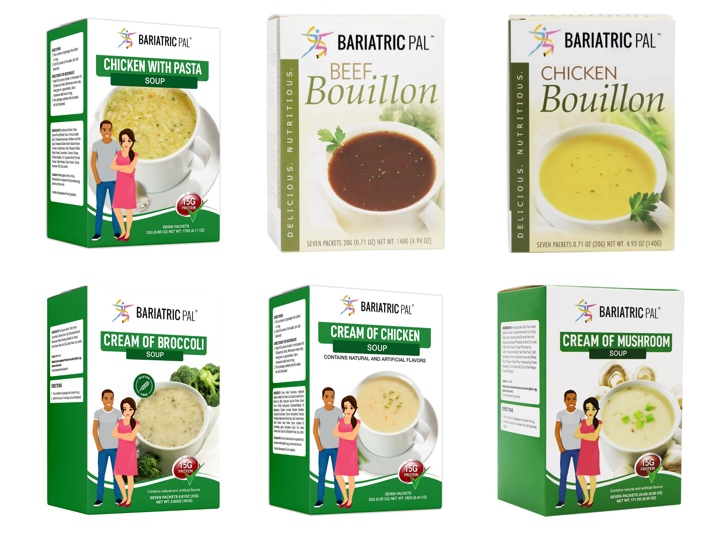 Bariatricpal Protein Soup - Jumbo Variety Pack