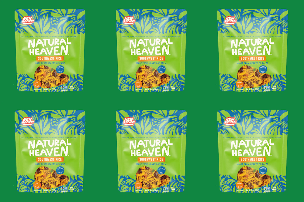 Riced Hearts of Palm Pasta Keto Bowl Ready Meal by Natural Heaven - Southwest Rice