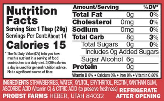 #Flavor_Strawberry #Size_10 oz.