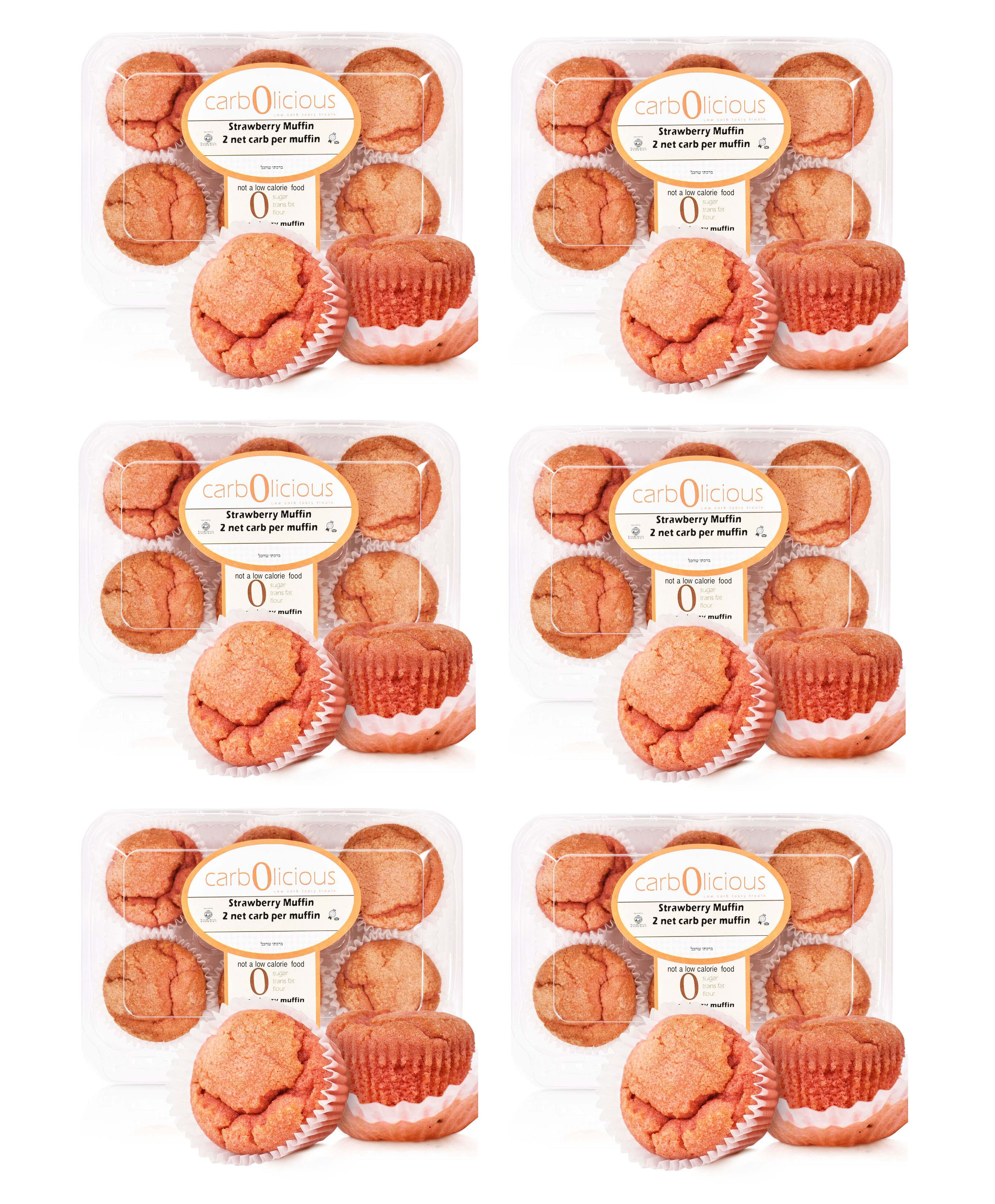 #Flavor_Strawberry #Size_6-Pack (36 Muffins)