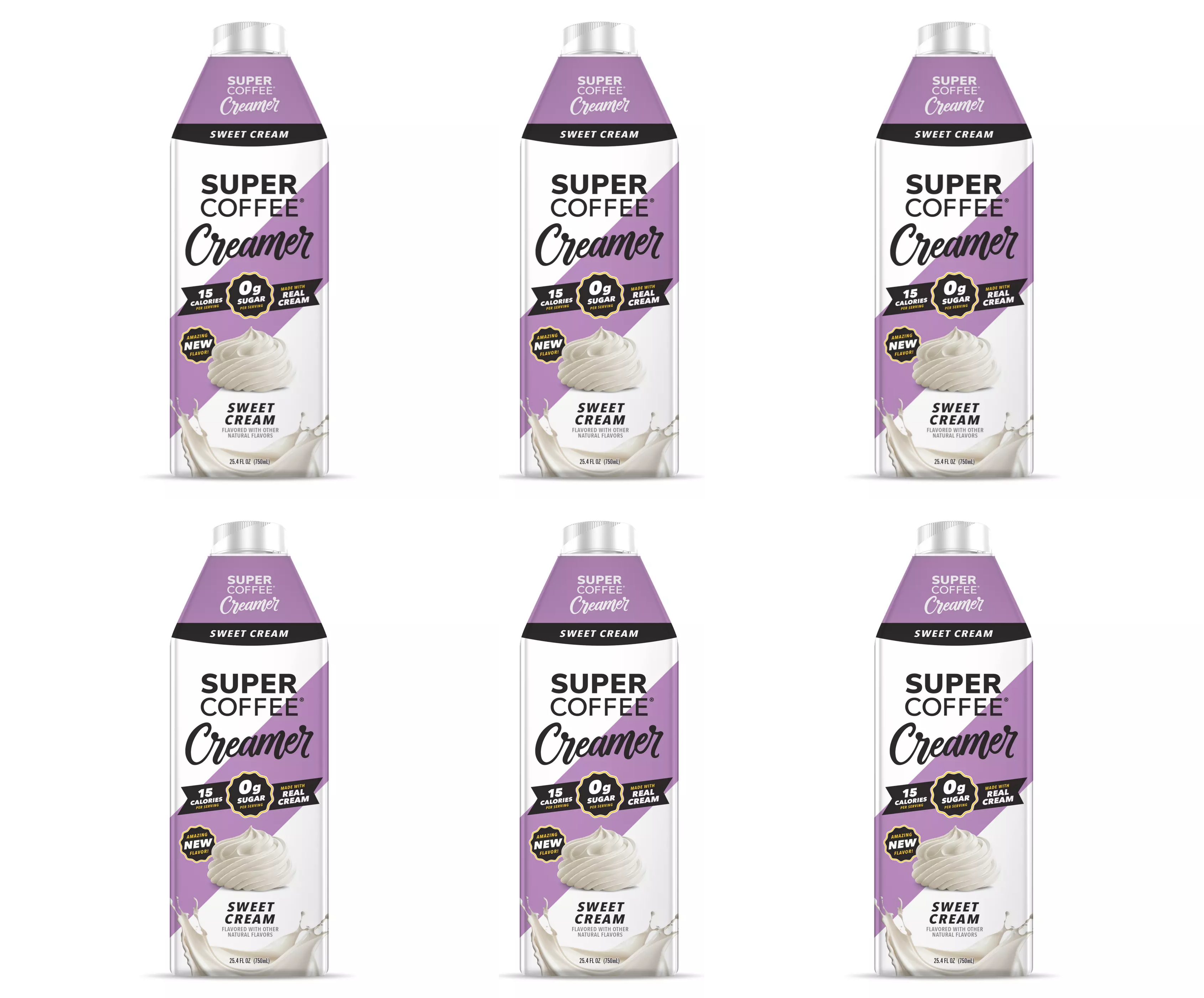 #Flavor_Sweet Cream #Size_6-Pack (25.4 fl oz each)