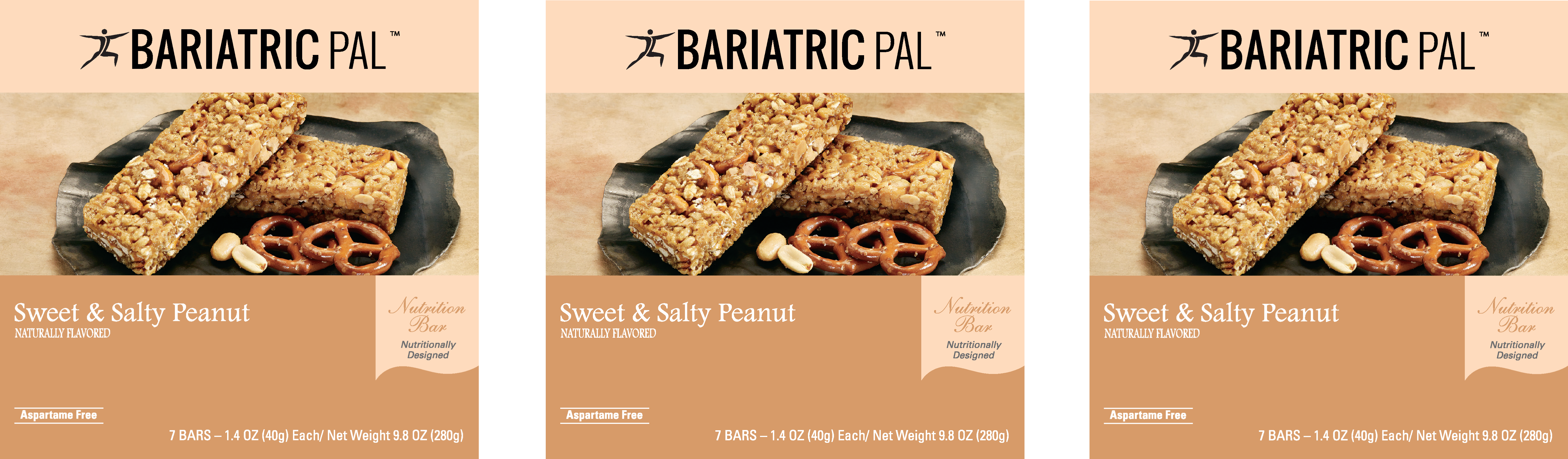 BariatricPal 10g Protein Snack Bars - Sweet & Salty Peanut Bar