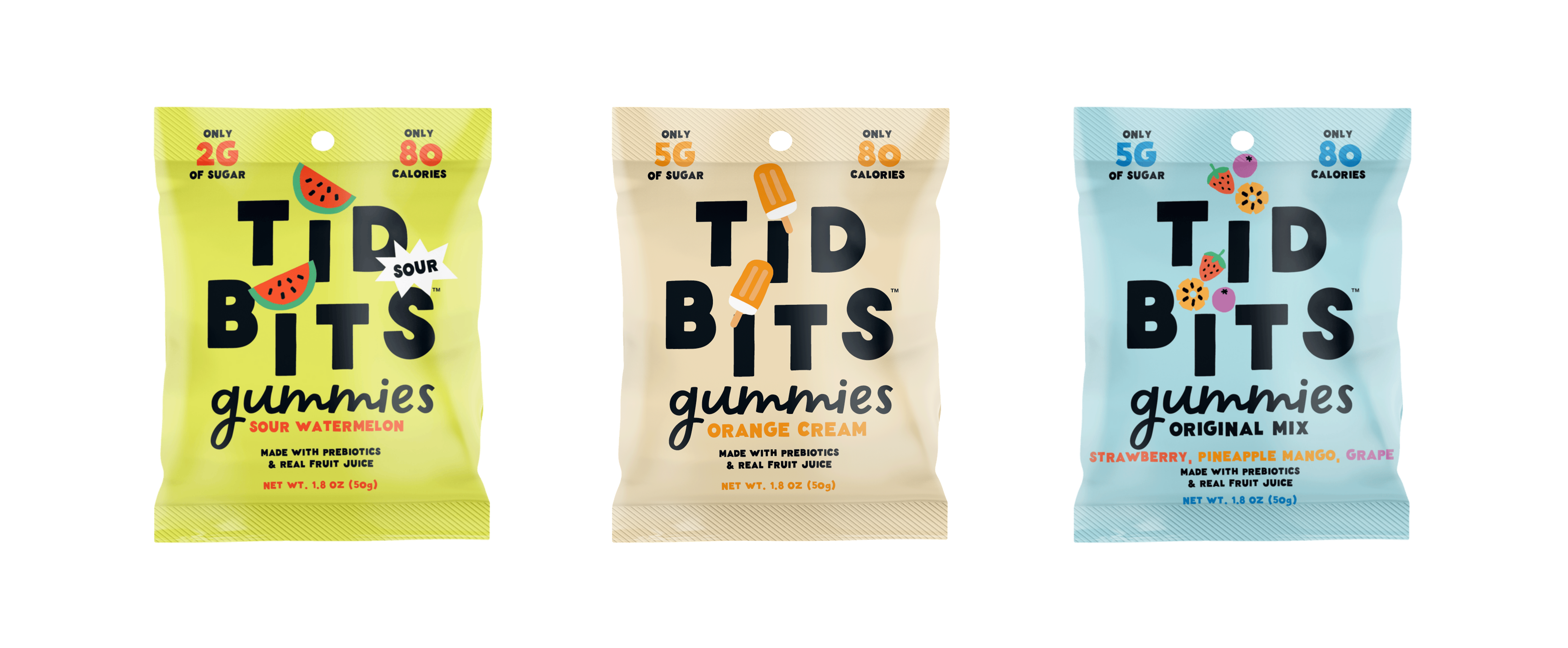 Tidbits Food Example TiDBiTs Gummies