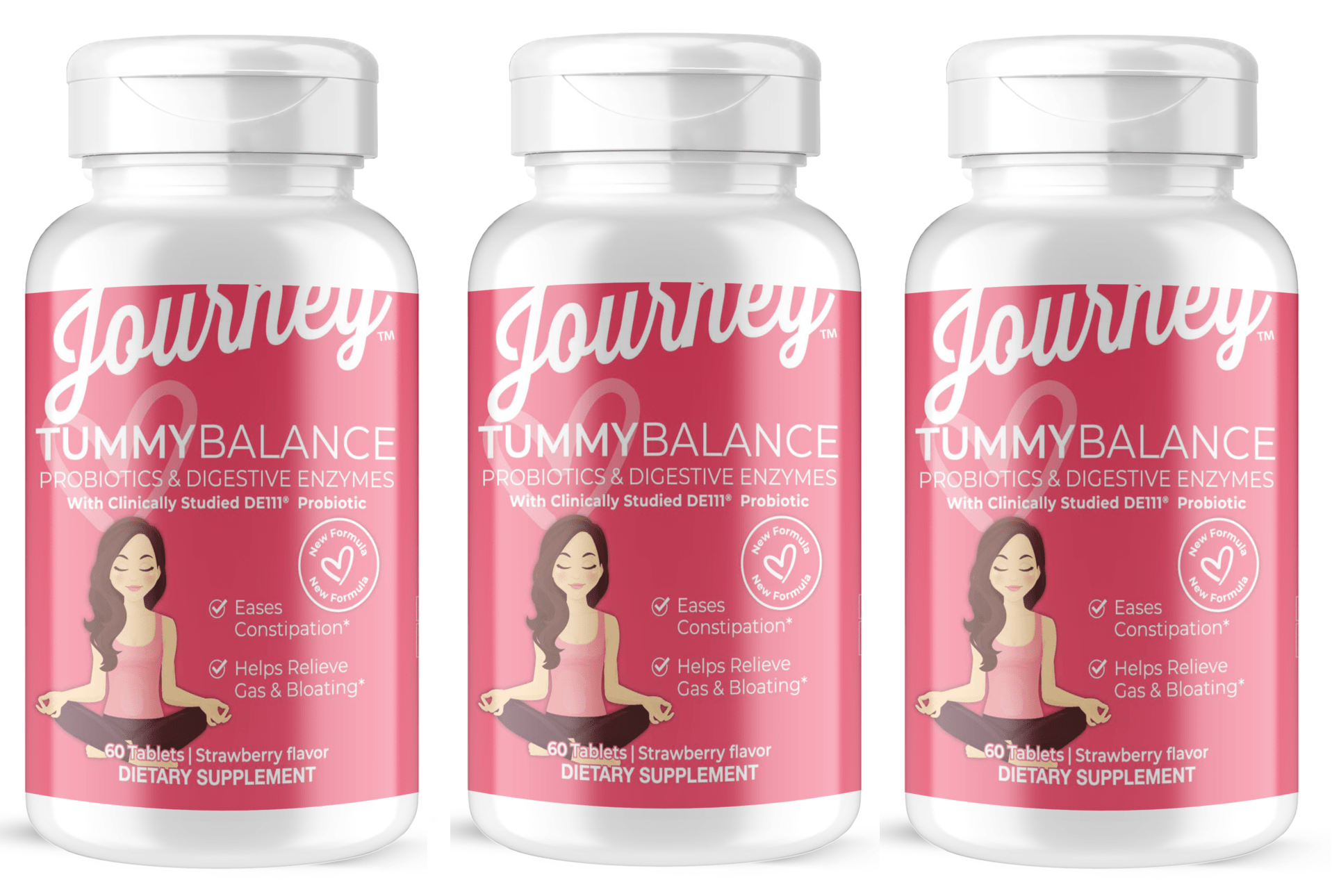 Journey Bariatric Tummy Balance Strawberry Melts by Bariatric Eating
