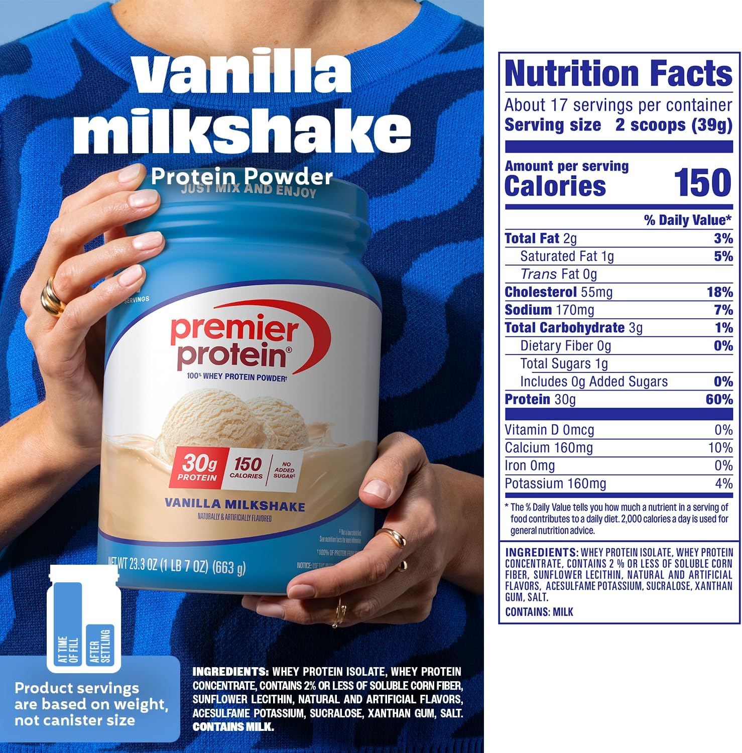 #Flavor_Vanilla Milkshake, 23.3 oz