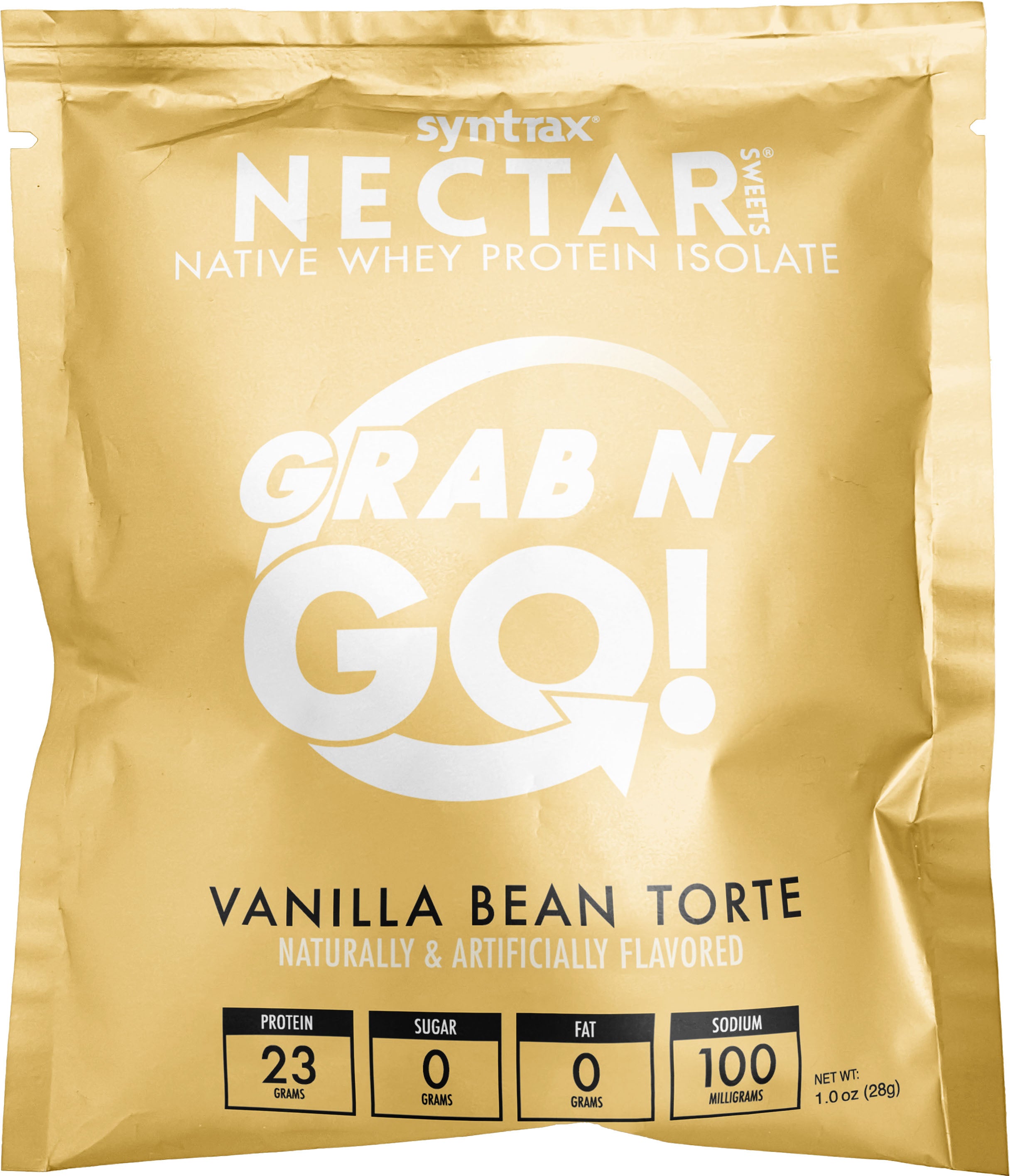 Syntrax Nectar Protein Powder Grab N' Go Box - Vanilla Bean