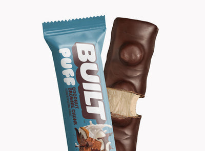 #Flavor_Coconut Brownie Chunk #Size_One Bar