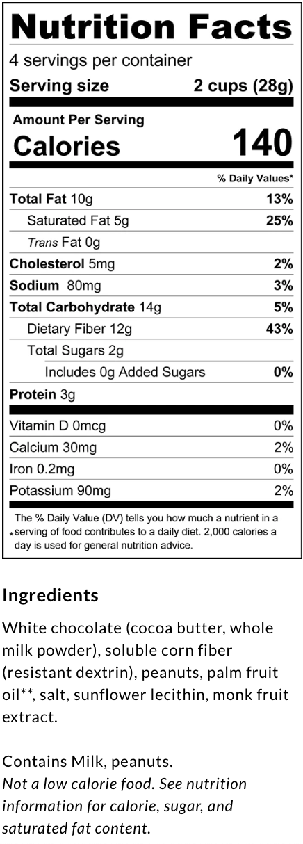 #Flavor_White Chocolate