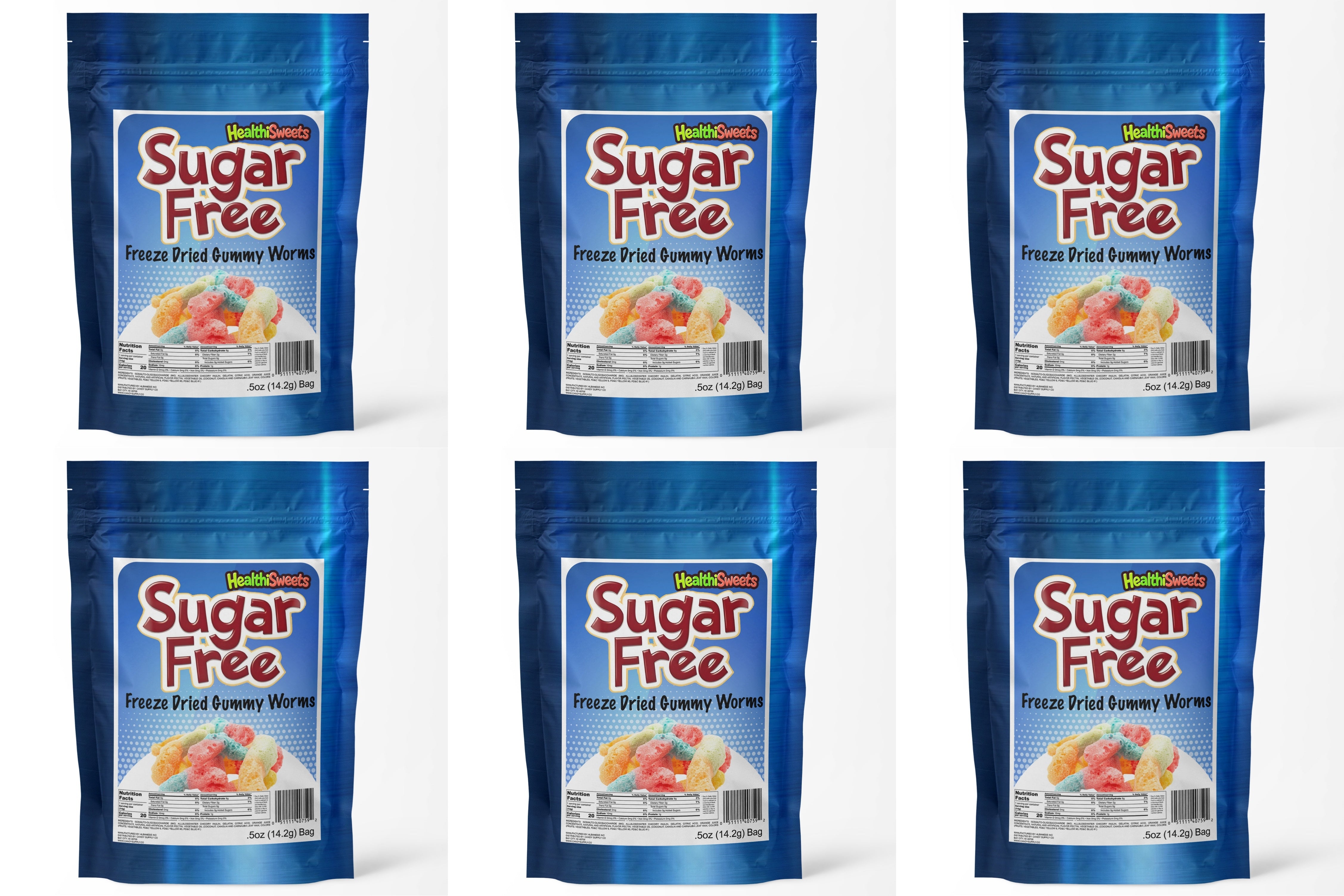 #Type_Gummy Worms #Size_6-Pack