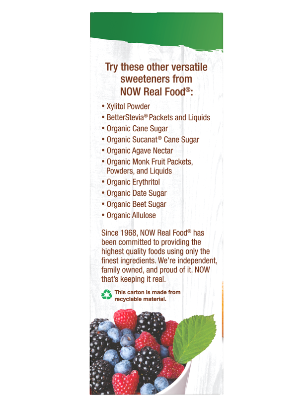 NOW Xylitol Plus Sweetener Packets 75 packets