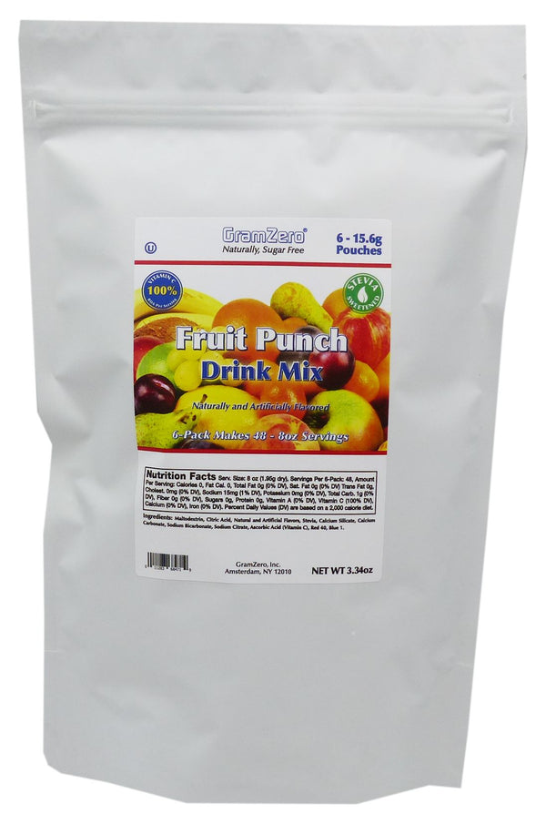 #Flavor_Fruit Punch #Size_6 pouches