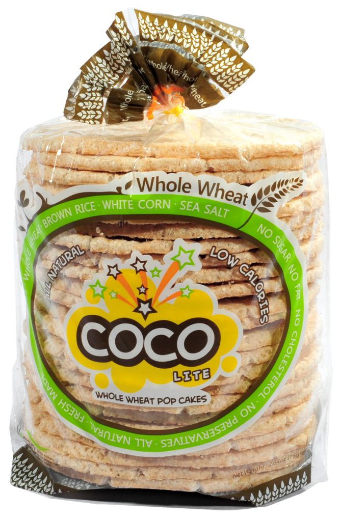 Coco Foods Coco Lite Whole Wheat Pop Cakes 2.64 oz - High-quality Bariatric Approved by Coco Foods at 