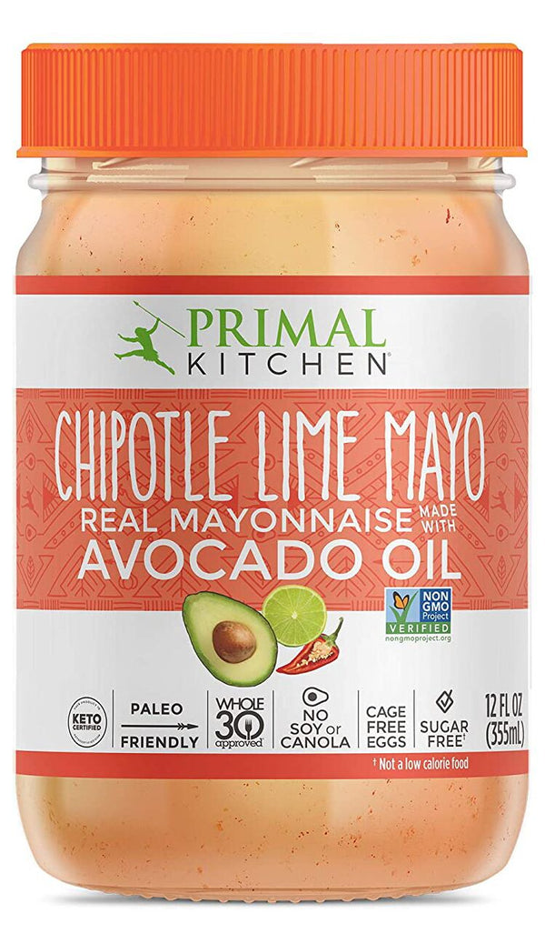 Primal Kitchen Avocado Oil Chipotle Lime Mayo 12 oz - High-quality Gluten Free by Primal Kitchen at 