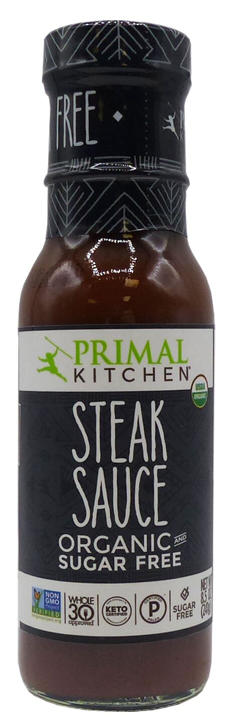 Primal Kitchen Sugar Free Steak Sauce, Organic 8.5 oz - High-quality Gluten Free by Primal Kitchen at 