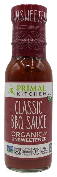 Primal Kitchen Gluten Free Organic Unsweetened Ketchup [6 Pack]