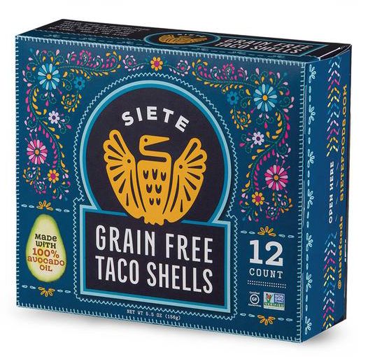 Siete Foods Grain Free Taco Shells 5.5 oz - High-quality Gluten Free by Siete Foods at 