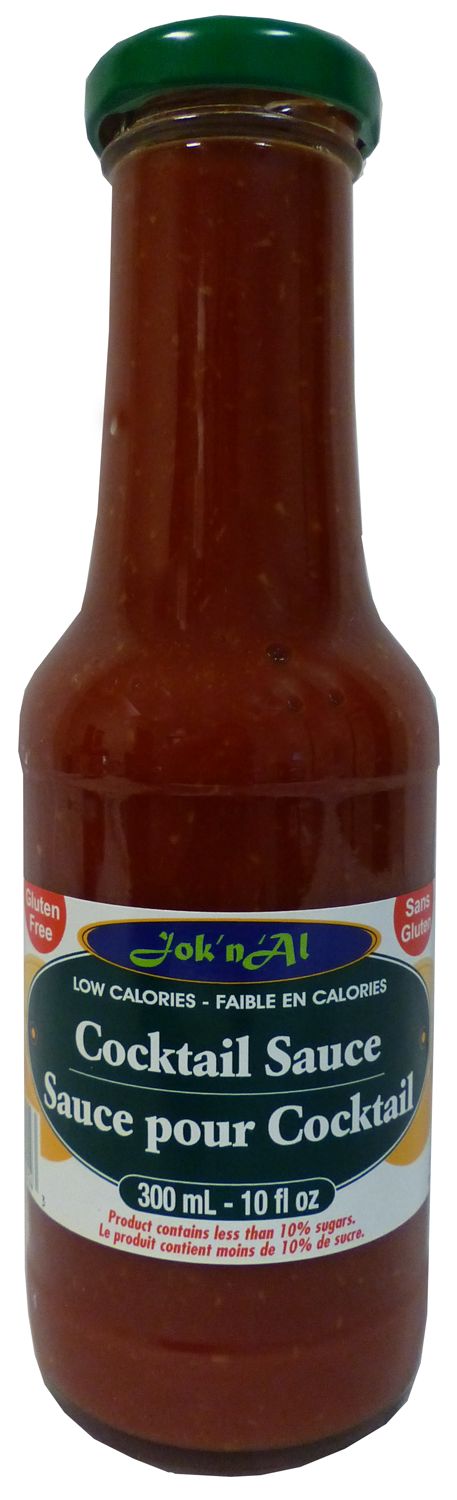 Jok n Al Low Calorie Cocktail Sauce 10 fl. oz. - High-quality Gluten Free by Jok n Al at 