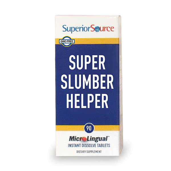 Superior Source Super Slumber Helper MicroLingual® Instant Dissolve Tablets - High-quality Sleep Aid by Superior Source at 