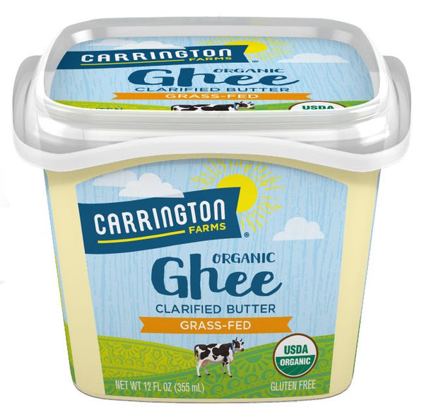 Carrington Farms Organic Ghee Clarified Butter 12 oz - High-quality Oils/EFAs by Carrington Farms at 