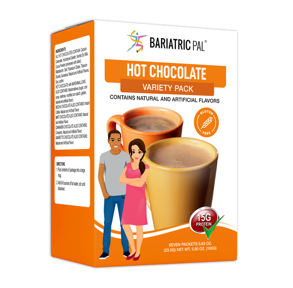 BariatricPal Hot Chocolate Protein Drink - Variety Pack - High-quality Hot Drinks by BariatricPal at 