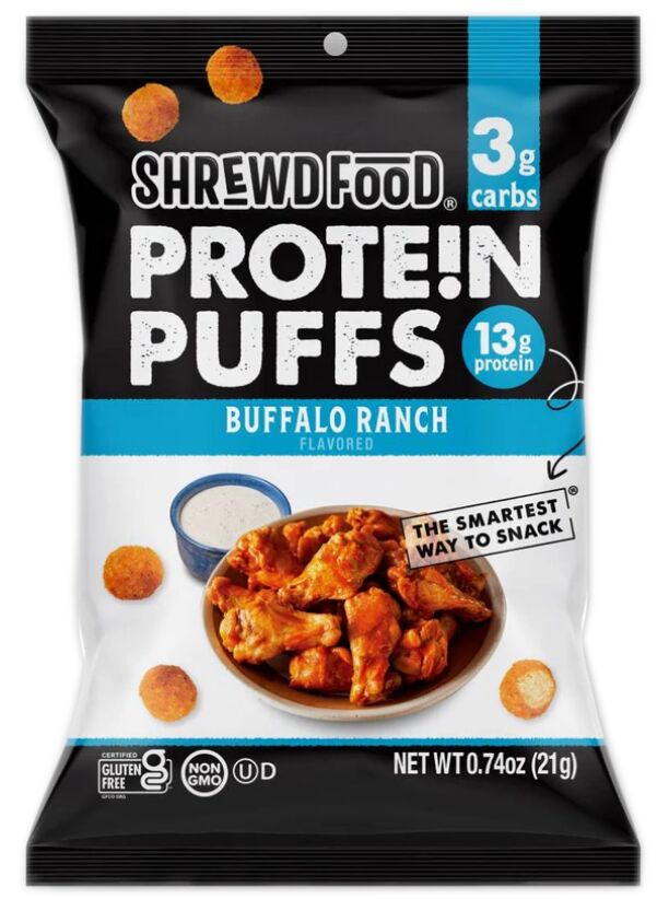 Shrewd Food Savory Protein Puffs