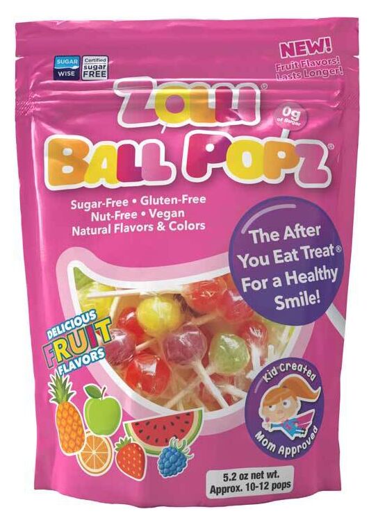 Zolli Pops Zolli Ball Popz 5.2 oz (approx. 10-12 pops) - High-quality Gluten Free by Zolli Pops at 