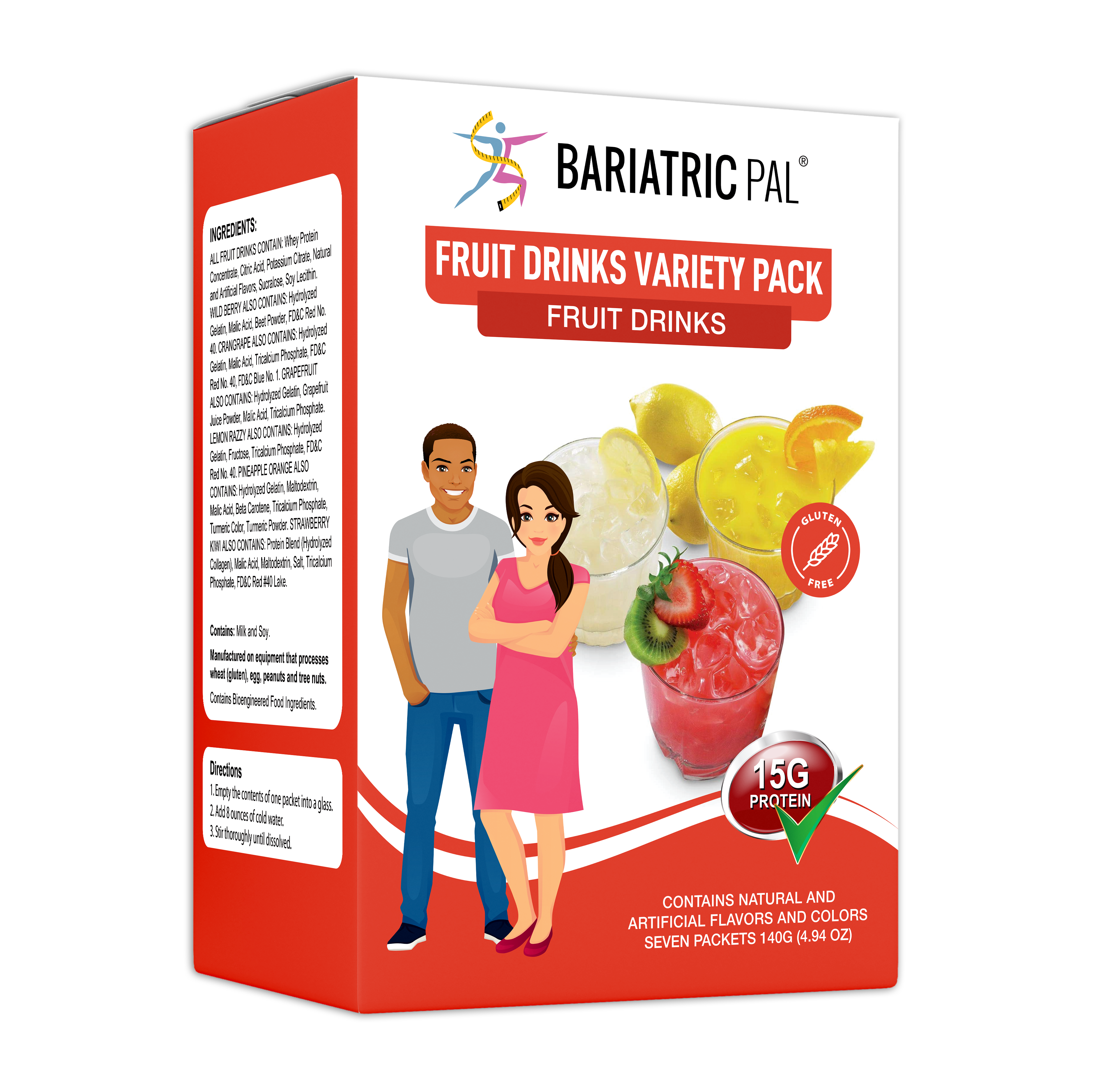Bariatricpal Fruit Protein Drinks - Variety Pack - High-quality Fruit Drinks by BariatricPal at 