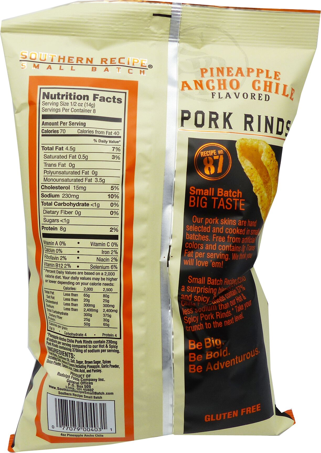 #Flavor_Pineapple Ancho Chile, 4 oz