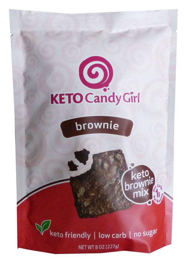 Keto Candy Girl Keto Brownie Mix 8 oz - High-quality Baking Products by Keto Candy Girl at 