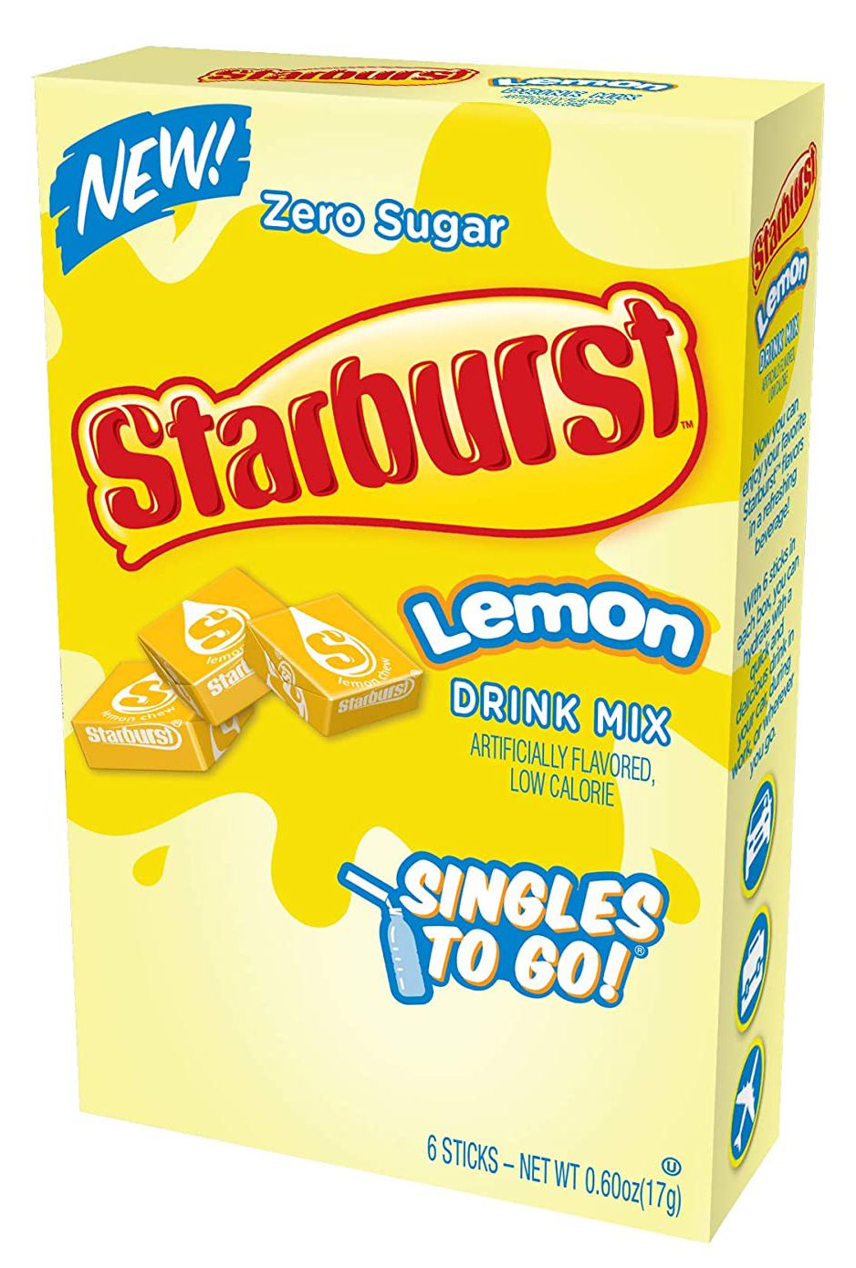#Flavor_Lemon #Size_6 sticks