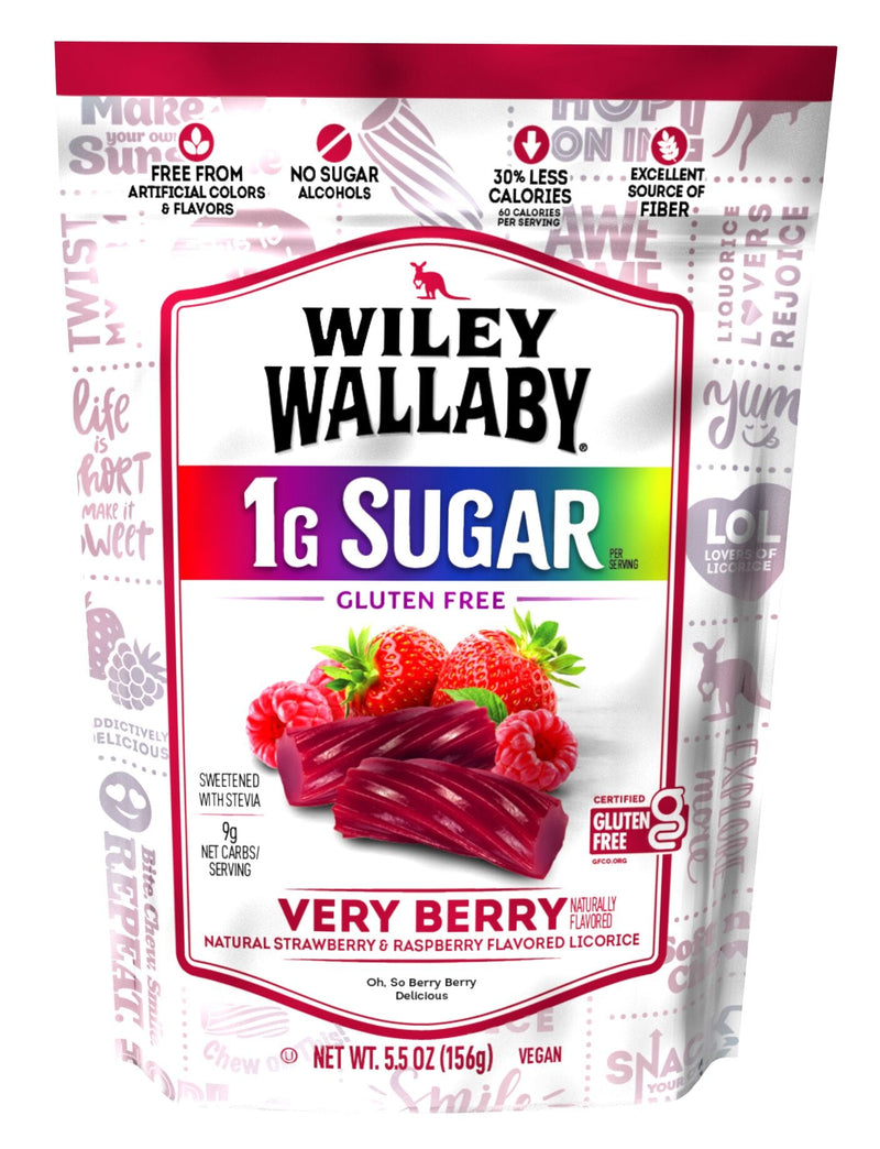 Wiley Wallaby Low Sugar Licorice 5.5 oz