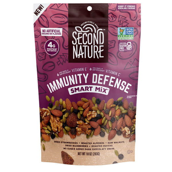 Second Nature Immunity Defense Smart Mix 10 oz - High-quality Nuts, Seeds and Fruits by Second Nature at 