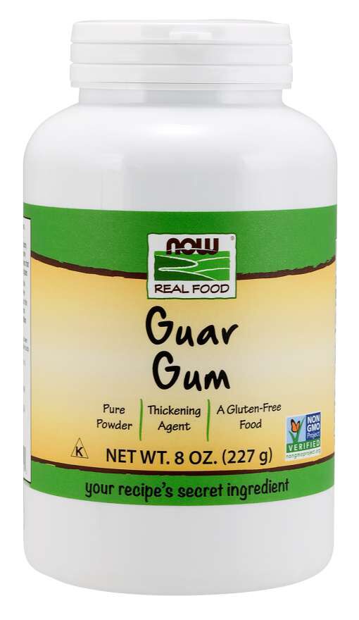 NOW Guar Gum Powder 8 oz. - High-quality Baking Products by NOW at 