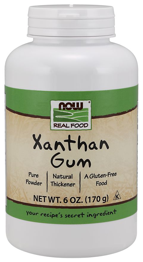 NOW Xanthan Gum Powder 6 oz. - High-quality Baking Products by NOW at 