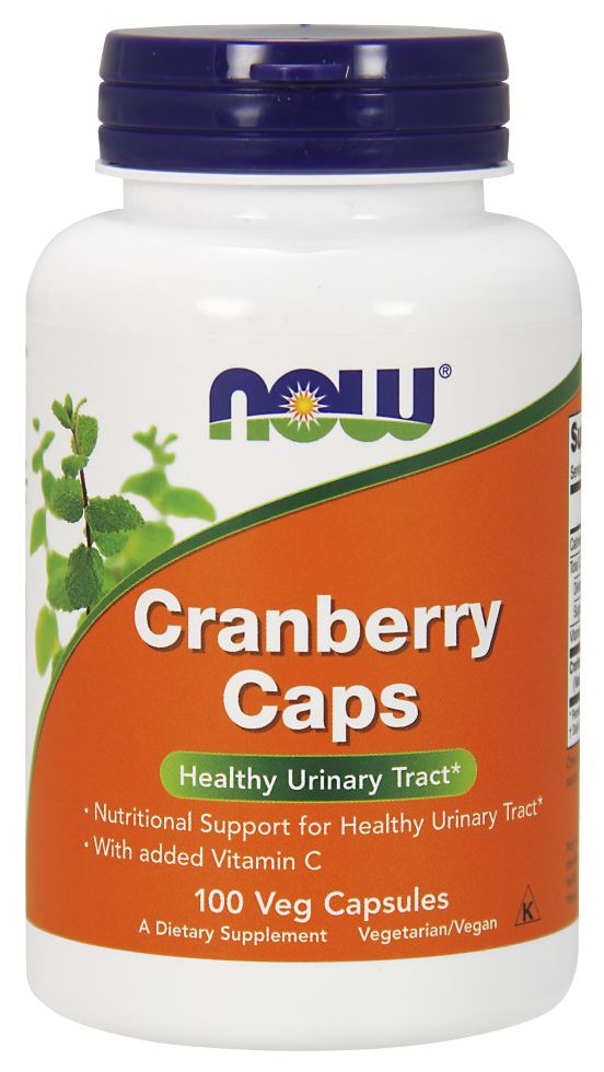 NOW Cranberry Caps 100 veg capsules - High-quality Herbs by NOW at 