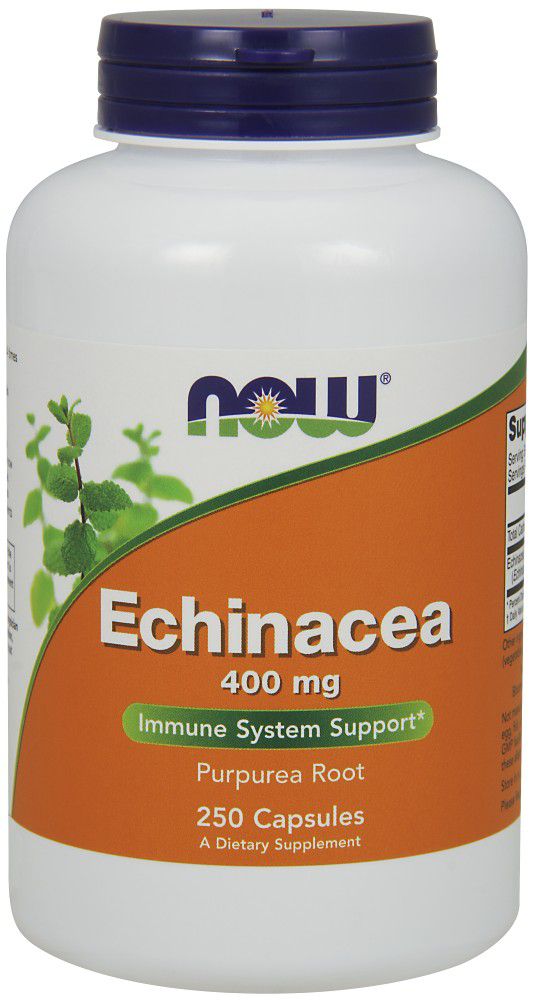 NOW Echinacea 250 capsules - High-quality Herbs by NOW at 