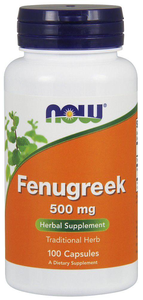NOW Fenugreek 100 capsules - High-quality Herbs by NOW at 