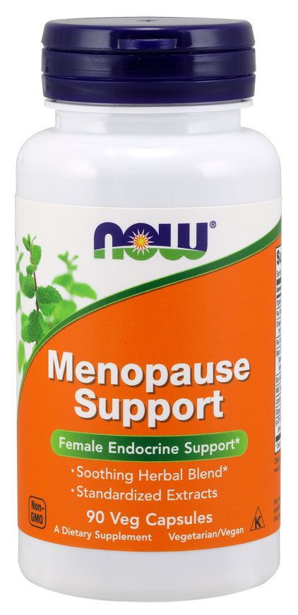 NOW Menopause Support 90 veg capsules - High-quality Herbs by NOW at 