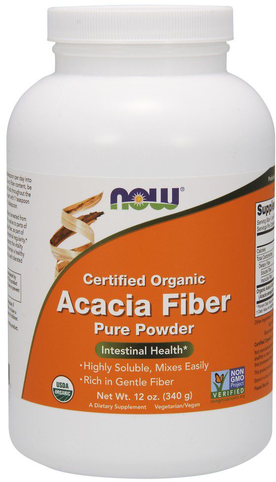 NOW Acacia Fiber 12 oz. - High-quality Fiber by NOW at 