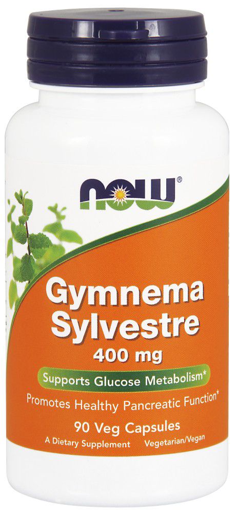 NOW Gymnema Sylvestre 90 veg capsules - High-quality Herbs by NOW at 