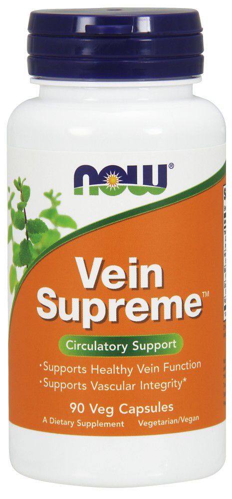 NOW Vein Supreme 90 veg capsules - High-quality Herbs by NOW at 