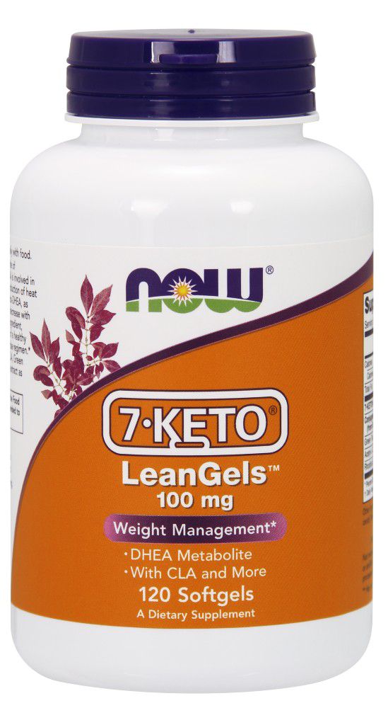 NOW 7-KETO LeanGels 120 softgels - High-quality Diet and Weight Loss by NOW at 