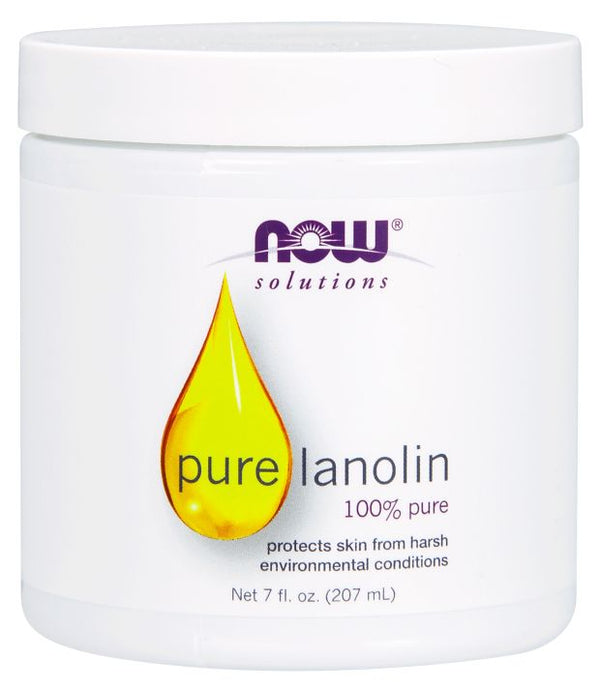 NOW Lanolin 7 oz. - High-quality Beauty and Personal Care by NOW at 
